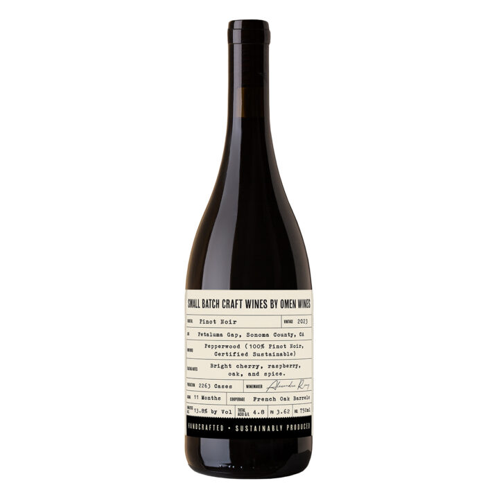 2023 Omen Pinot Noir Petaluma Gap Bottle